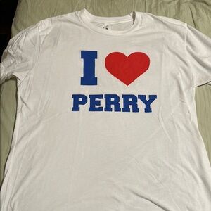 I Love Perry White T-Shirt - Unisex